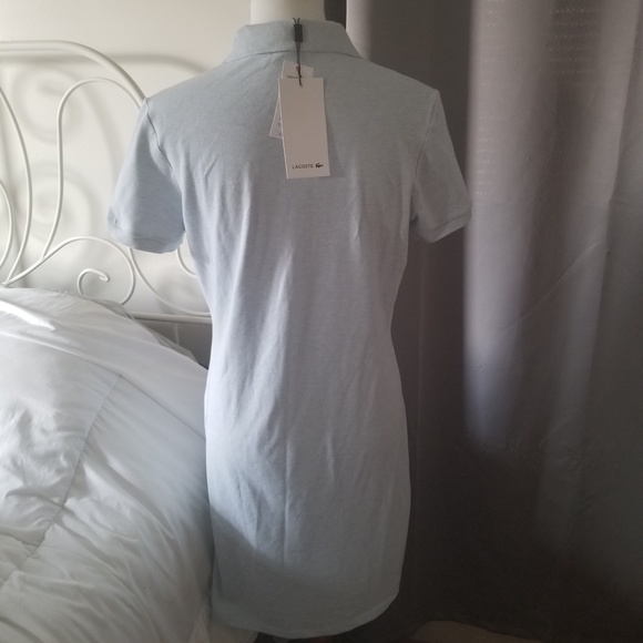 ***SOLD***NWT Lacoste Tennis Dress Light Blue - Picture 3 of 7